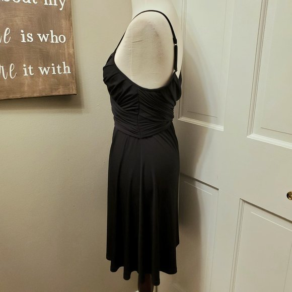 NWT Sexy Express Little Black Strap Dress - Picture 2 of 7